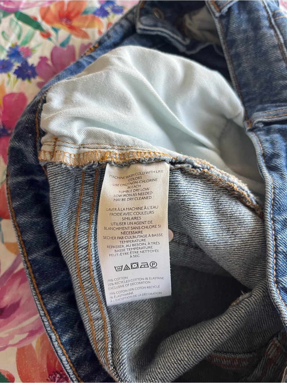 Anthropologie Pilcro Crafted Classic Denim Bermuda Shorts - Picture 8 of 10